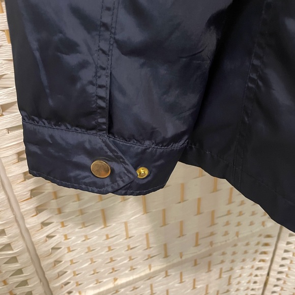 Talbots Navy Rain Jacket - Picture 7 of 11